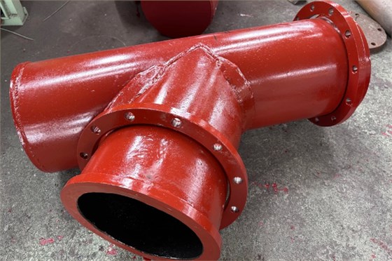 烧结送料筒双金属耐磨管道