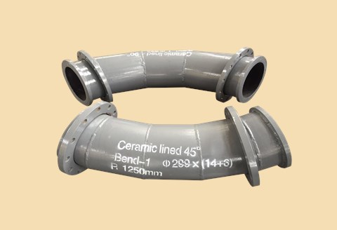 自蔓燃耐磨陶瓷复合管